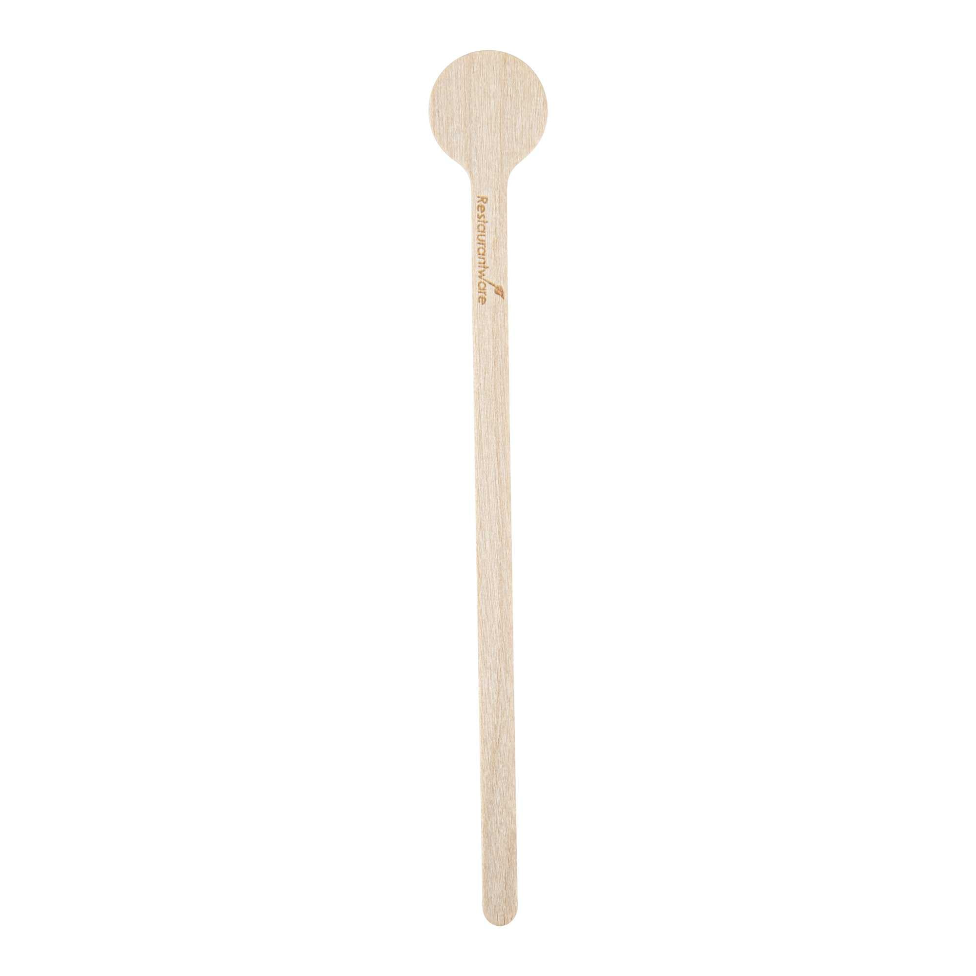 Restpresso Natural Wood Coffee Stirrer - 6" - 1000 count box