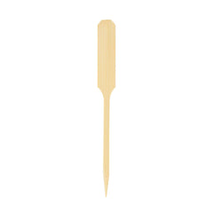 Pixy Natural Bamboo Oar Pick - 3 1/2