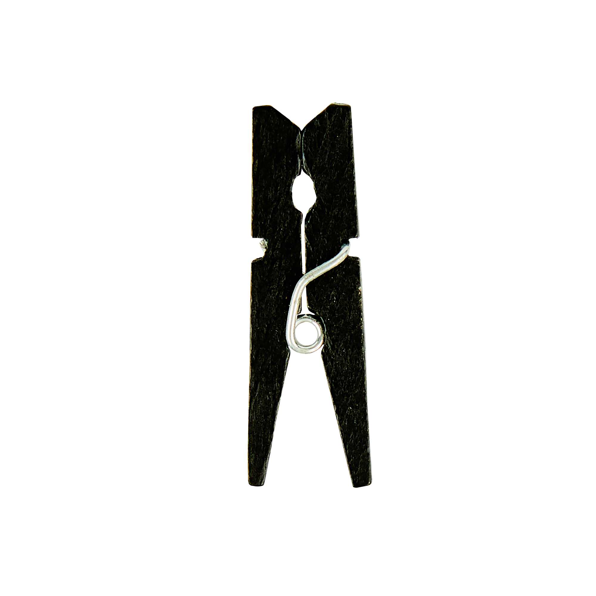 Bambuddha Black Bamboo Mini Clothespin - 1 1/4" x 1/4" x 1/4" - 10000 count box