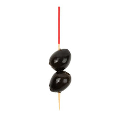 Pixy Bamboo Hand-Dipped Skewer - Red - 3 1/2