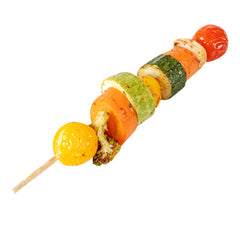 Robata Sturdy Natural Bamboo Grilling Skewer - Heavy Duty - 8