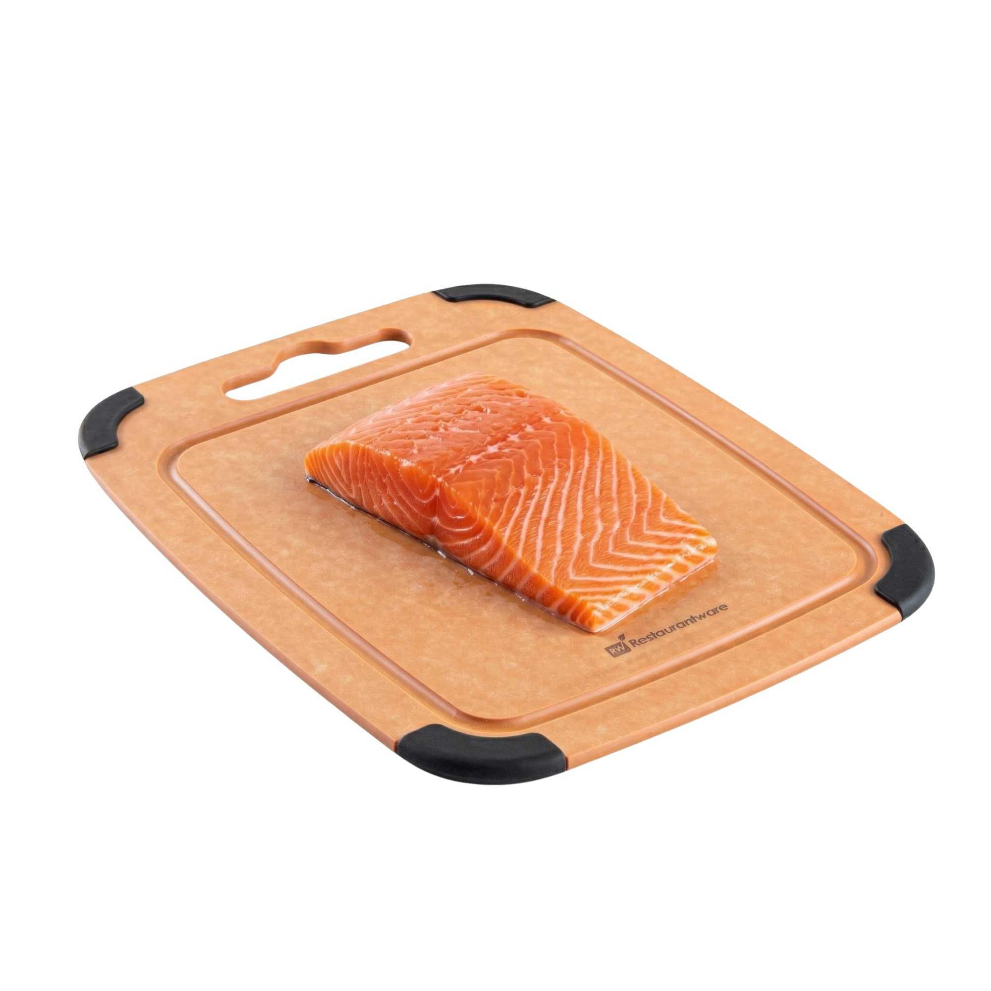 Nature Tek Wood Cutting Board - with Juice Groove, Handle - 11 3/4" x 9 1/4" - 1 count box