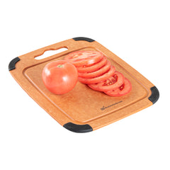 Nature Tek Wood Cutting Board - with Juice Groove, Handle - 11 3/4