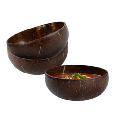 Coco Casa 16 oz Handmade Coconut Bowl - Polished - 1 count box