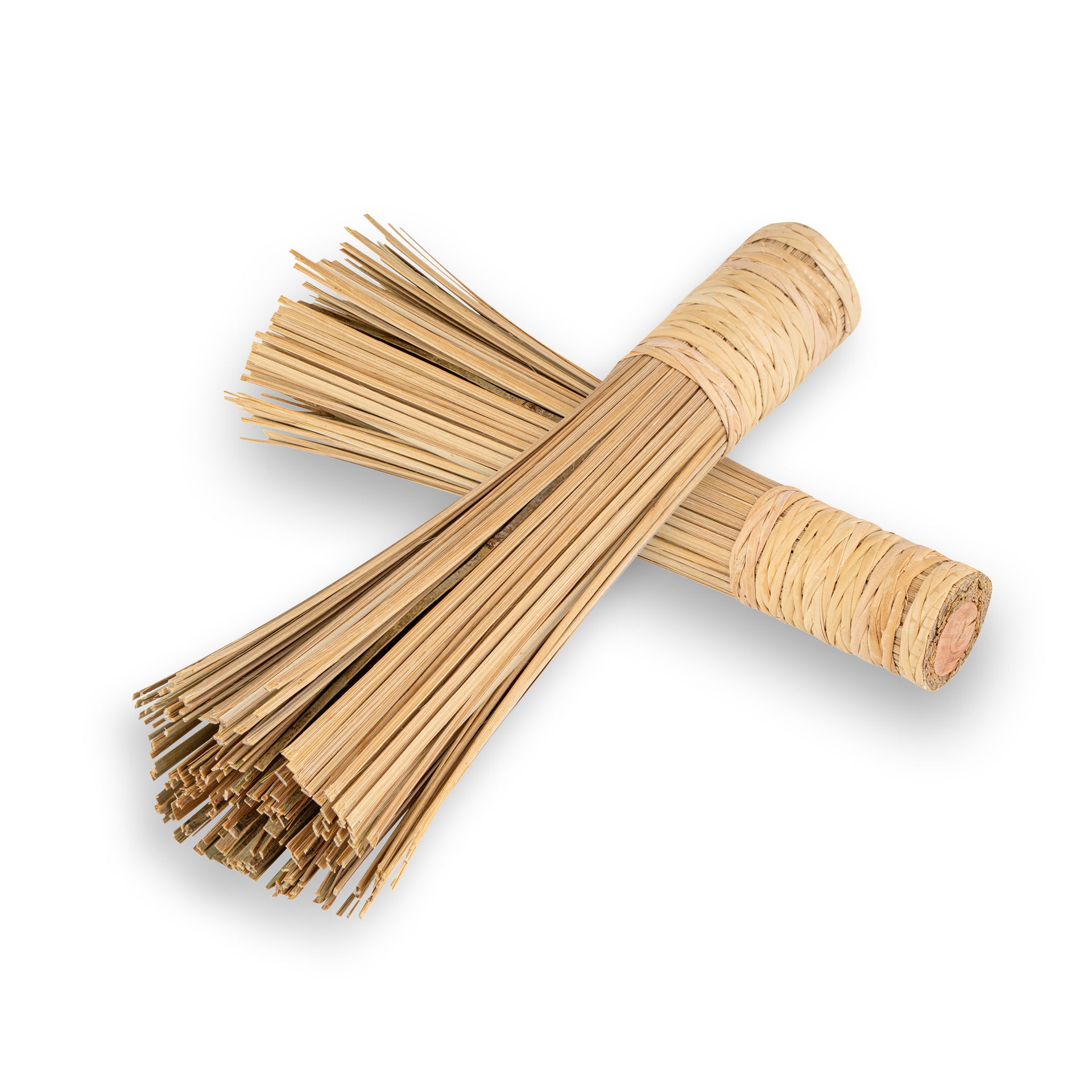 Motomori Natural Bamboo Wok Brush - 11" - 1 count box
