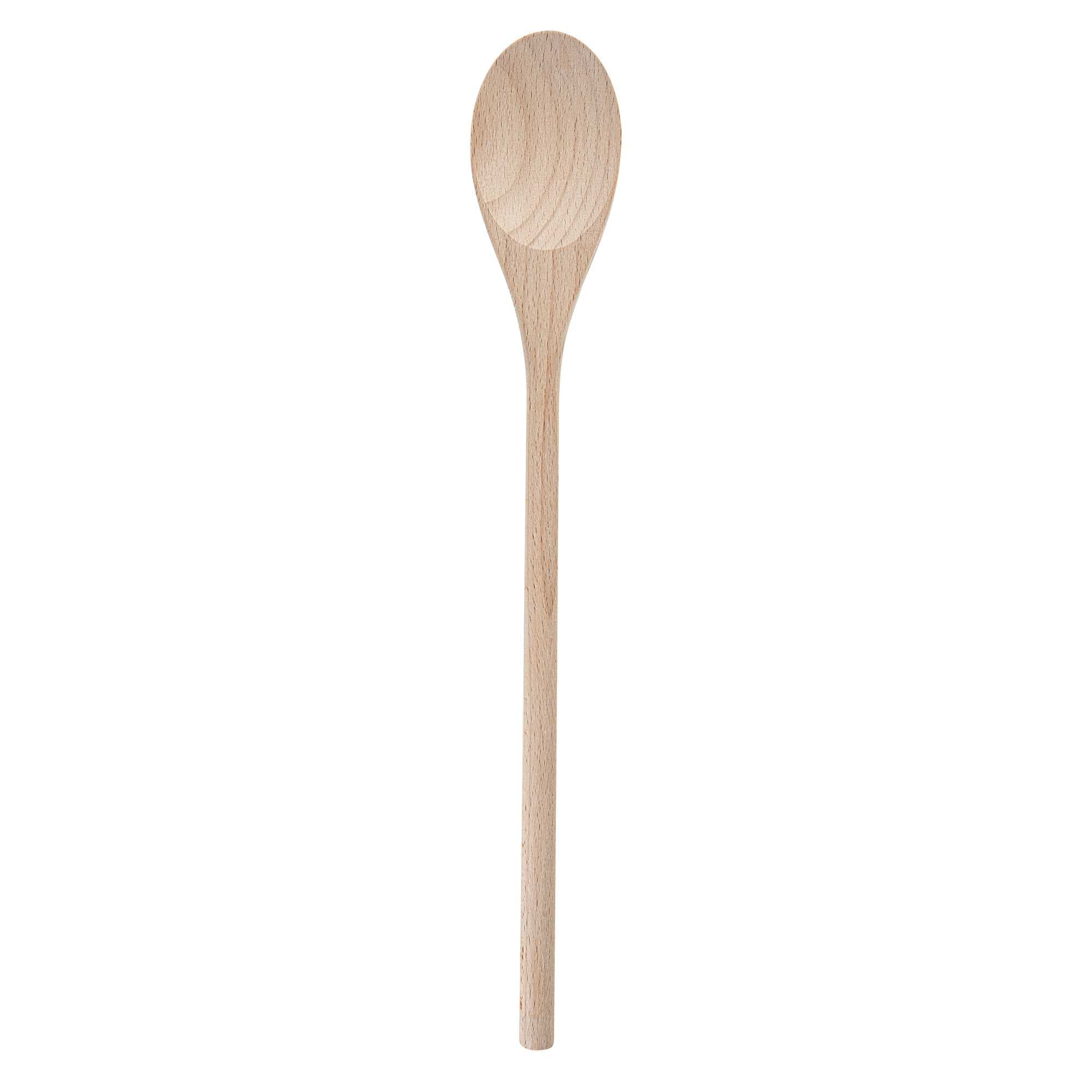 Nature Tek Beechwood Wooden Spoon - 14" - 1 count box