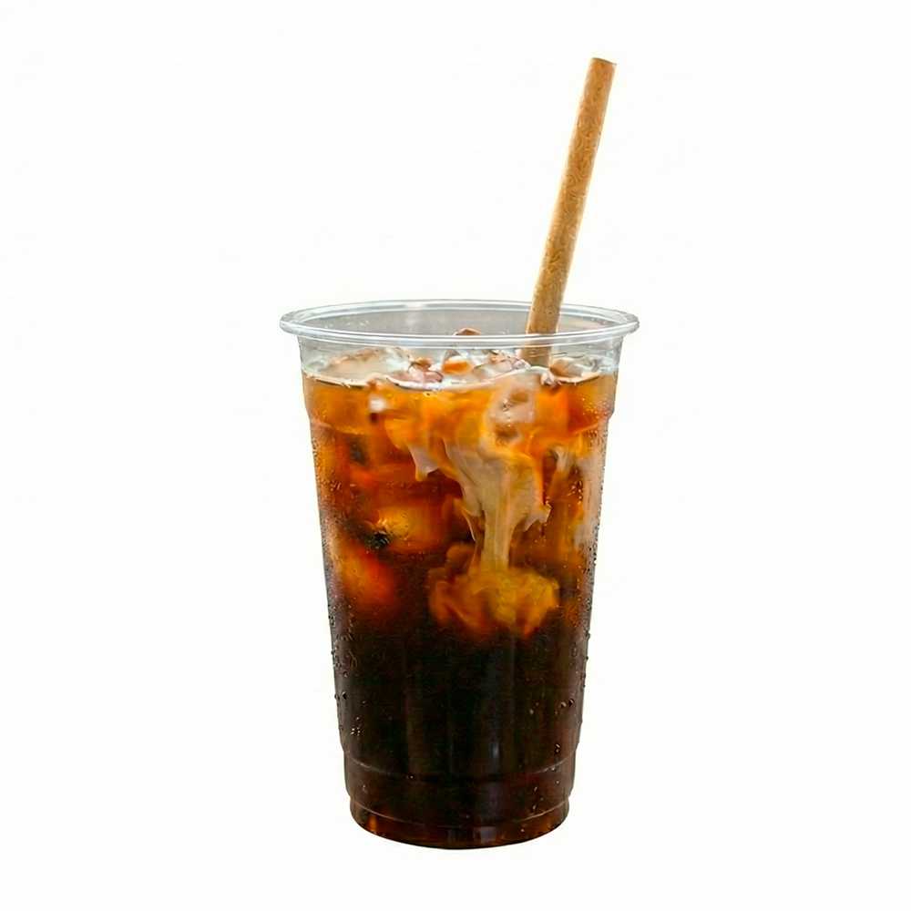 Basic Nature Natural Agave Straw - Unwrapped - 8 1/4" - 2400 count box