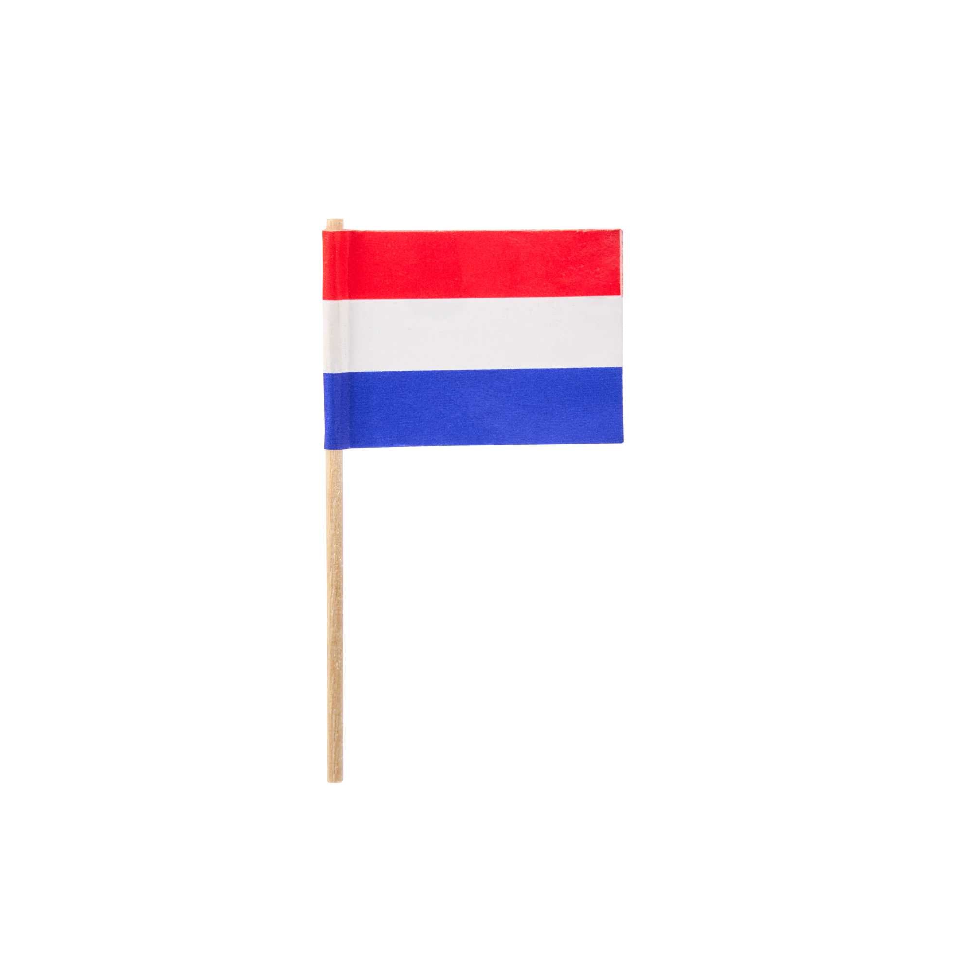 Chef 101 Dutch Flag Food Pick - 2 1/2" - 10000 count box