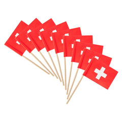Chef 101 Swiss Flag Food Pick - 2 1/2