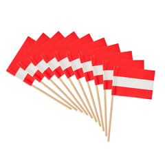 Chef 101 Austrian Flag Food Pick - 2 1/2