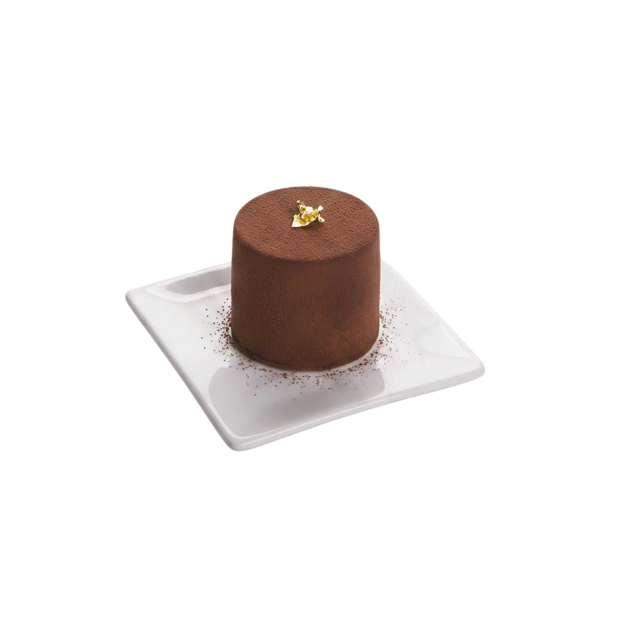 Chef 101 Square White Porcelain Mini Edge Plate - 3" x 3" - 240 count box