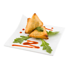 Chef 101 Square White Porcelain Modern Flare Plate - 6