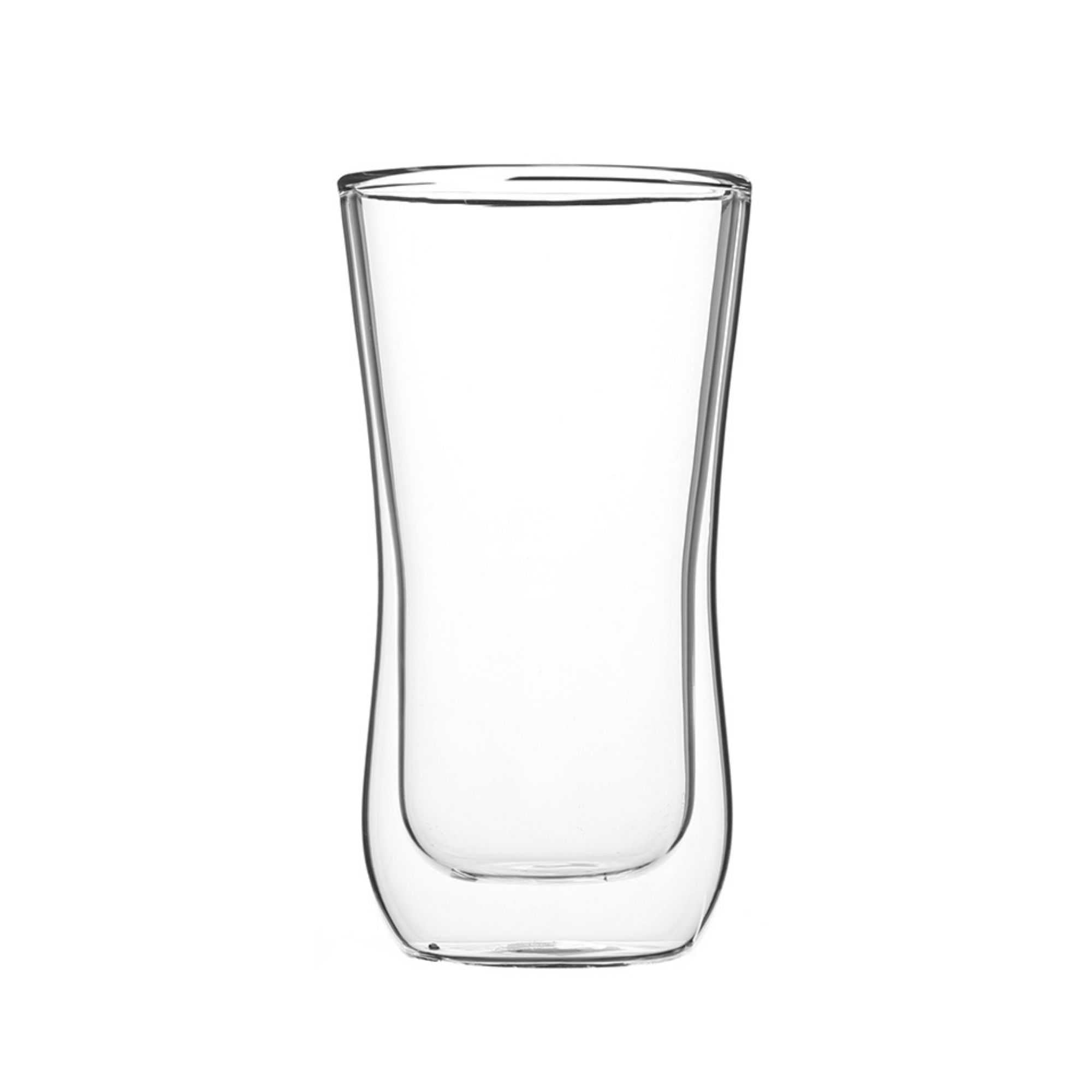 Forma Professional 10 oz Round Glass Beverage Glass - Double Wall - 3" x 3" x 5 3/4" - 10 count box