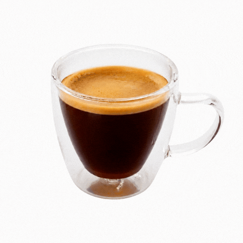 Restaurantware Forma 3 Ounce Small Glass Espresso Cups 10 Double Wall Clear Shot Cups