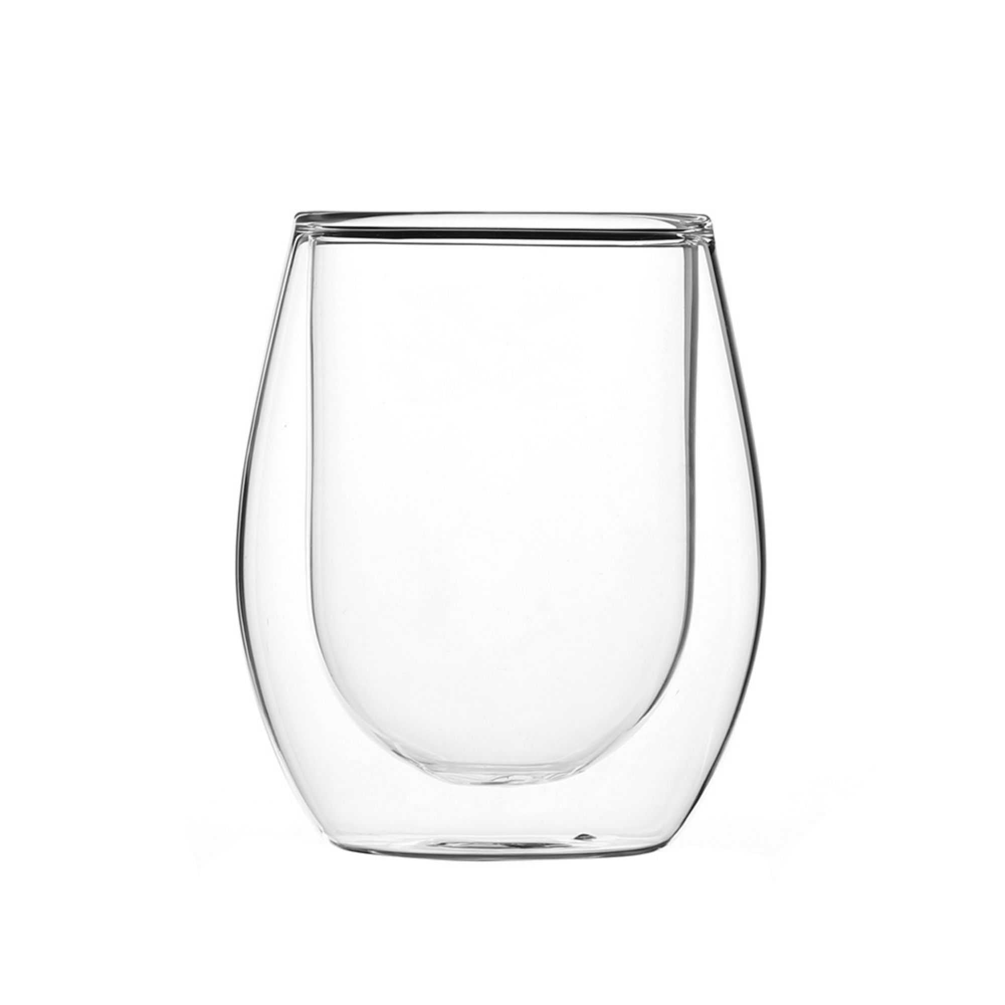 Forma Professional 3 oz Round Appetizer Shot Glass - Double Wall - 2 1/2" x 2 1/2" x 2 3/4" - 10 count box