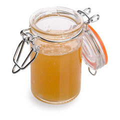 Vetri 3 oz Round Glass Nostalgic Mason Jar - with Clamp Lid - 1 3/4