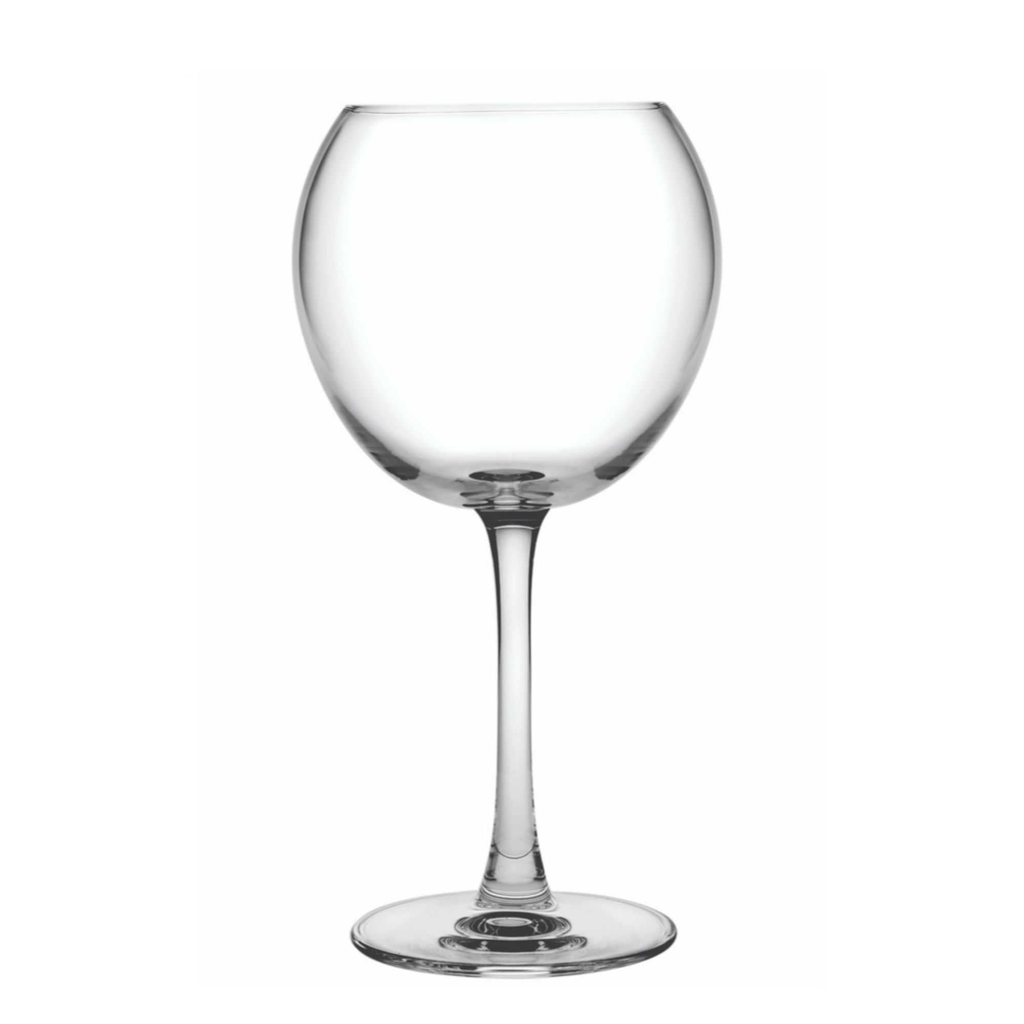 Voglia Nude 20 oz Gin Balloon Glass - Crystal - 4 1/2" x 4 1/2" x 8 1/4" - 12 count box