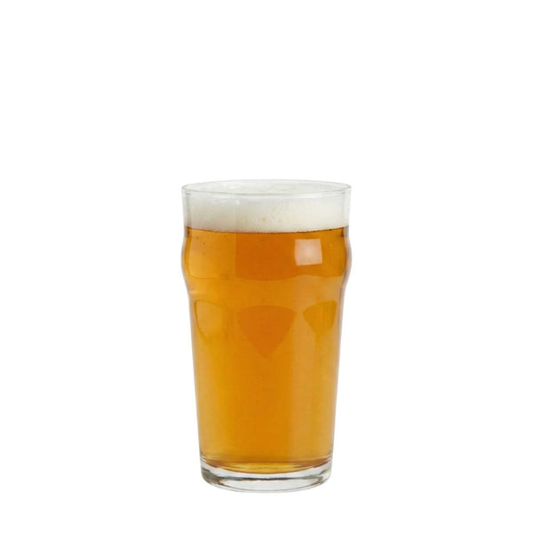 1/2 pint drinking glasses Bev Tek 20 oz Imperial Nonic Pint Glass - 3 1/2