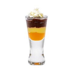 2 oz Concave Dessert Shot Glass - 1 3/4