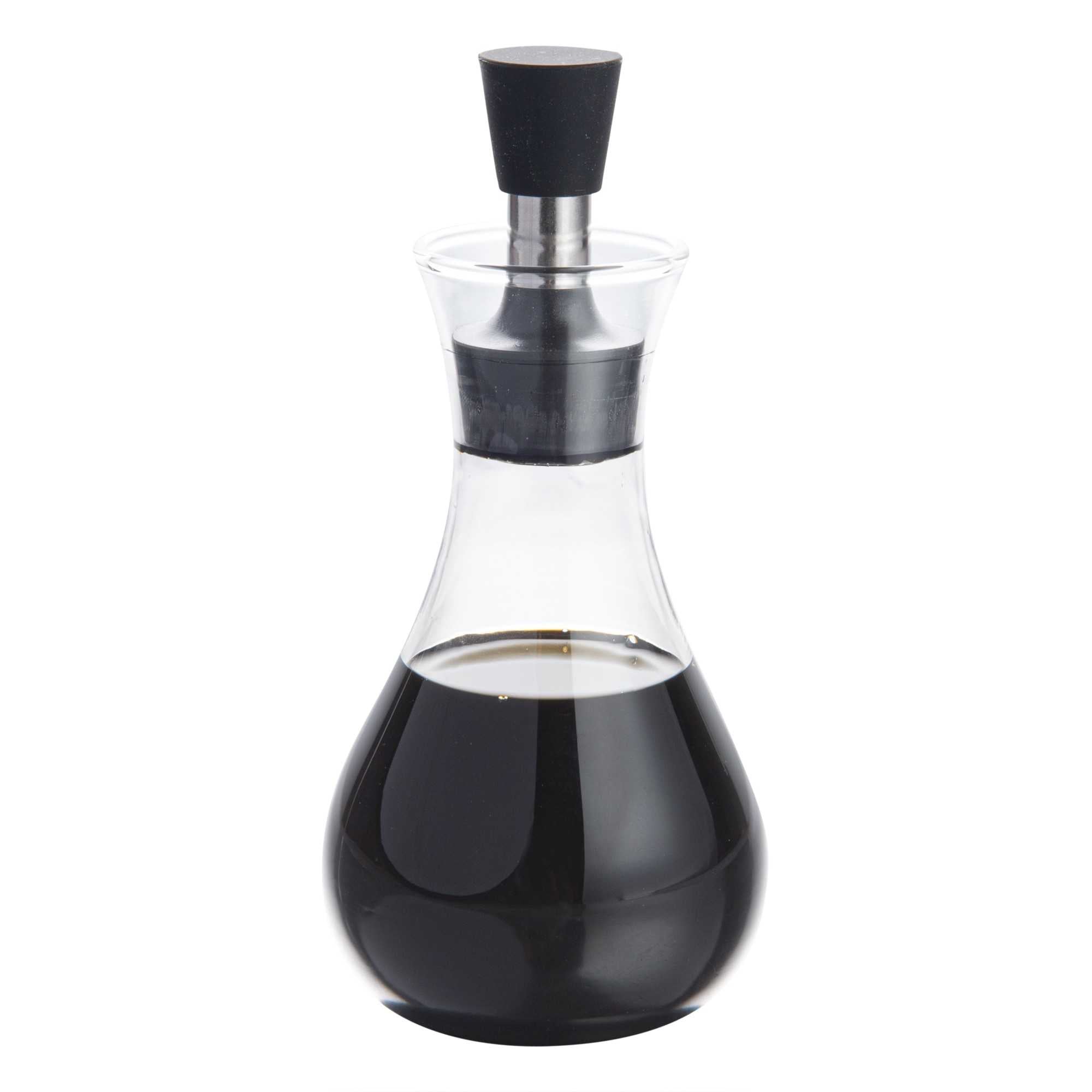 Forma Professional 8 oz Glass Oil Bottle - Borosilicate - 4" x 4" x 6" - 1 count box