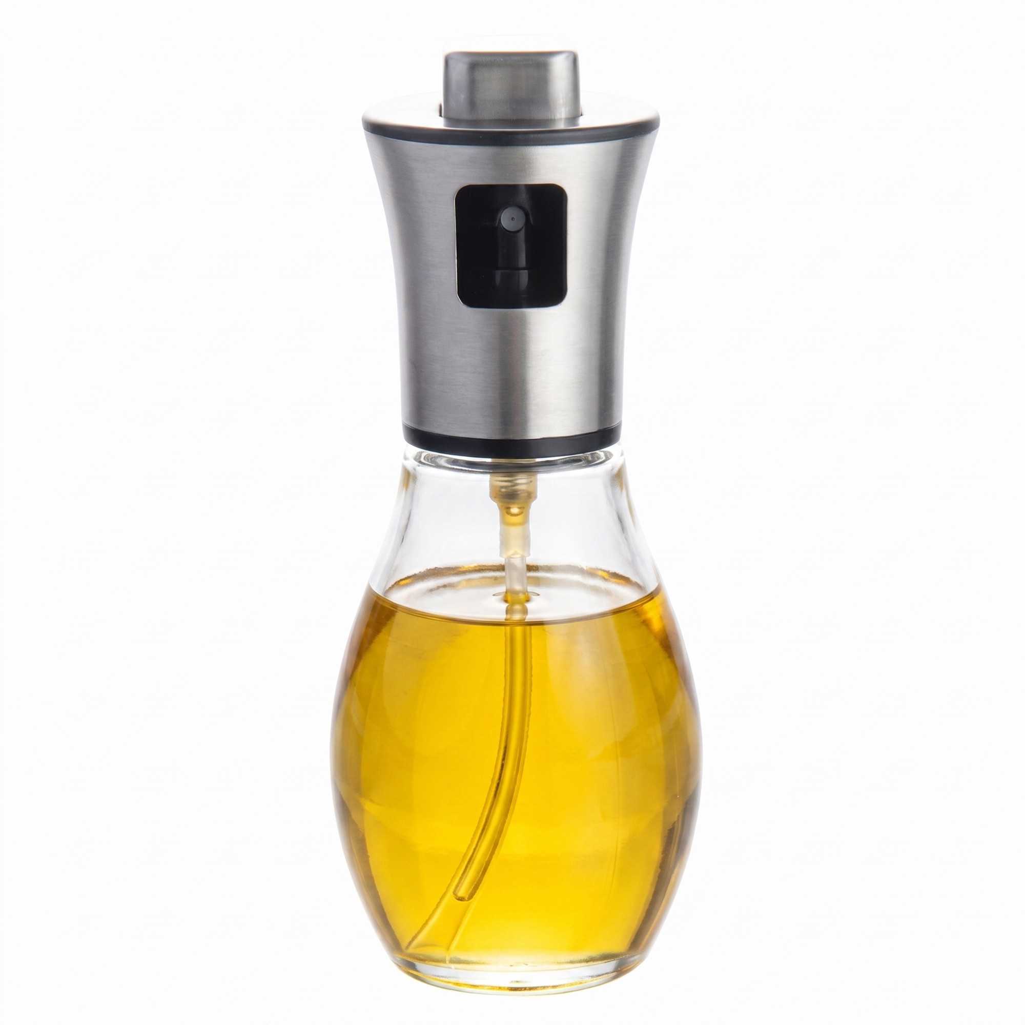 Chef 101 7 oz Glass Oil Sprayer - 2 3/4" x 2 3/4" x 6 3/4" - 1 count box