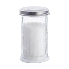 RW Base 11 oz Glass Sauce / Sugar Pourer - with Flip Lid - 3