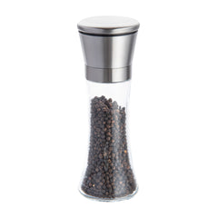 Vetri 6 oz Glass Salt / Pepper Shaker - with Lid - 1 3/4