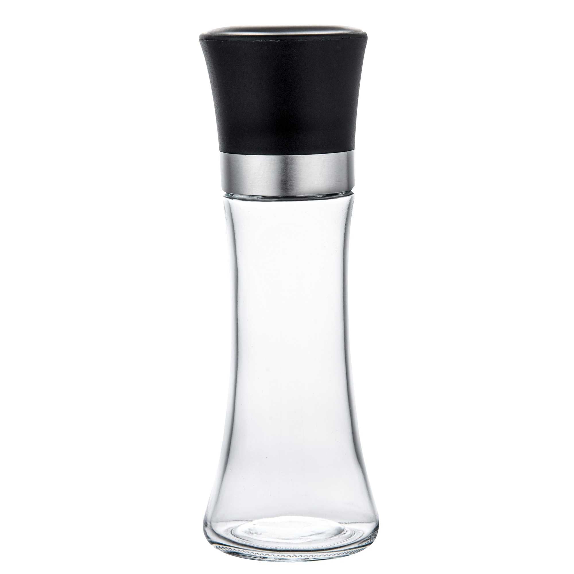 Vetri 6 oz Glass Salt / Pepper Shaker - 1 3/4" x 1 3/4" x 5 3/4" - 1 count box
