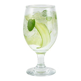 Vetri 14 oz Water Goblet Glass - 2 3/4" x 2 3/4" x 6 1/2" - 6 count box