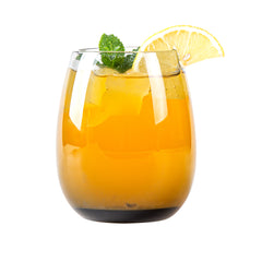 Vetri 15 oz Gray Stemless Wine Glass - 3 3/4