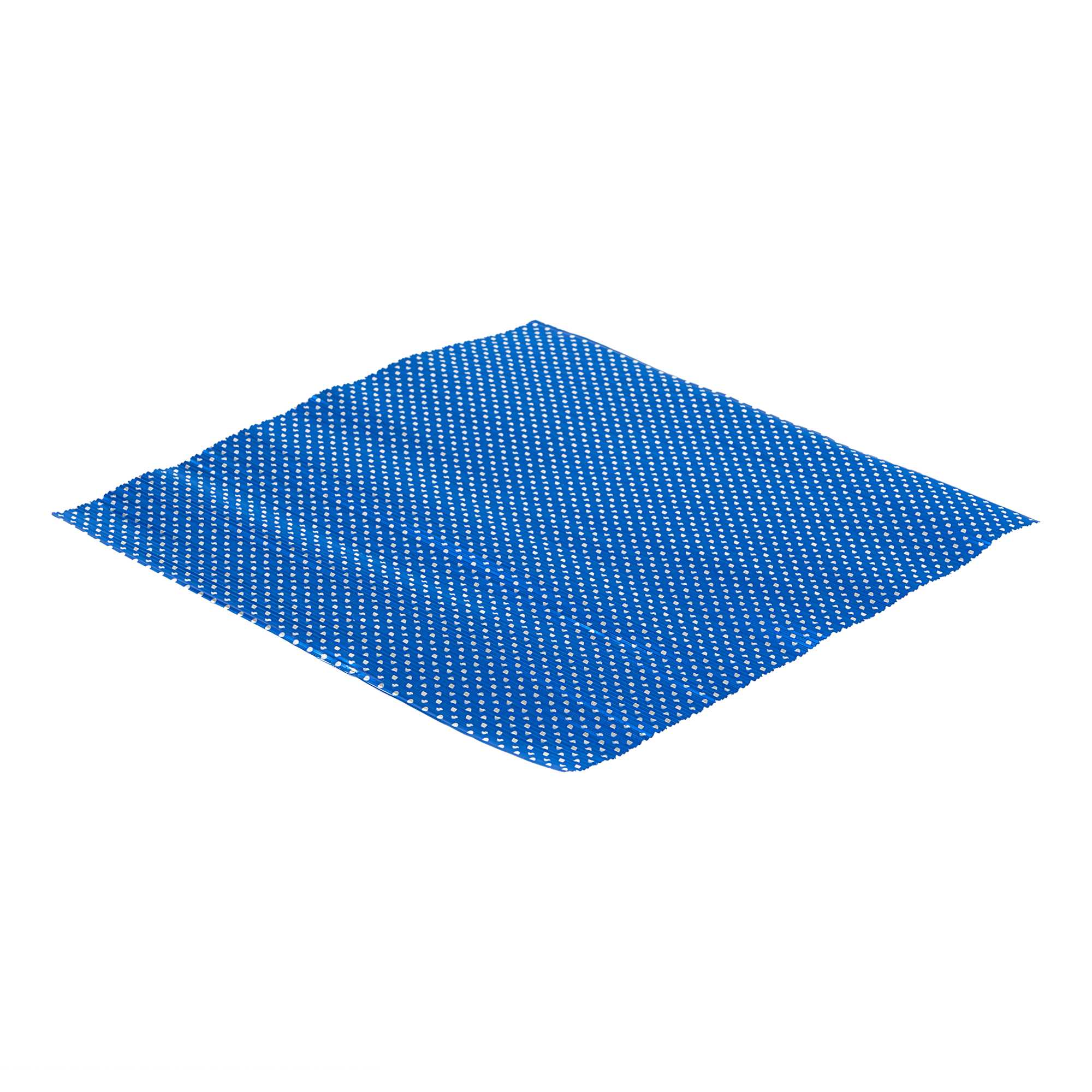 Foil Lux Royal Blue Aluminum Wrap and Basket Liner - Ripple, Polka Dot - 12" x 12" - 500 count box