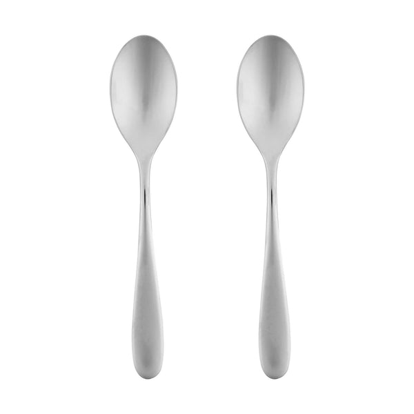 Stainless Steel Dessert Spoons – Strong, Plain Design (Choose Your Quantity)