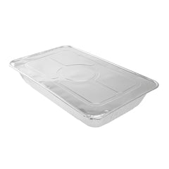 Foil Lux Aluminum Steam Table Pan Lid - Fits Full Size - 25 count box