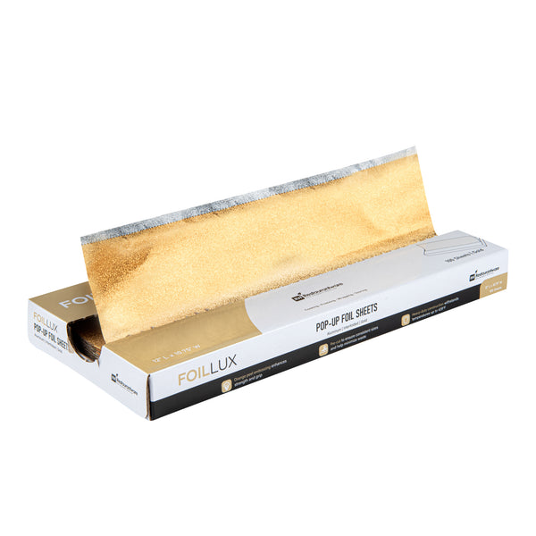 Foil Lux Foodservice Gold Aluminum Foil Pop-Up Sheet