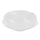 Foil Lux Round Clear Plastic Dome Lid - Fits 16" Catering Tray - 10 count box