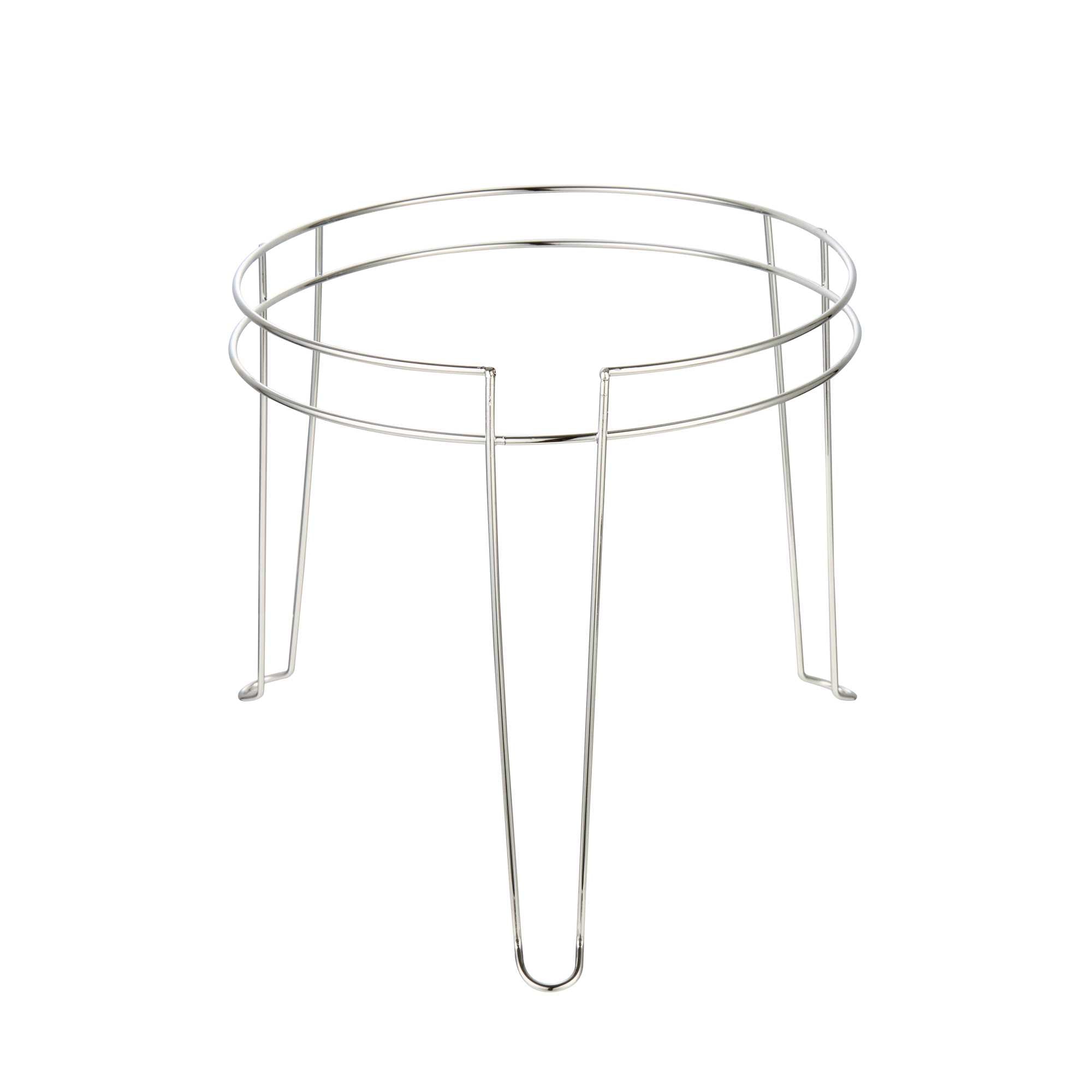 Met Lux Iron Strainer Stand - For 10-inch Strainer - 1 count box