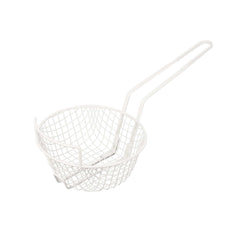 Met Lux Epoxy-Coated Coarse Mesh Breading Basket - with Helper Handle - 8