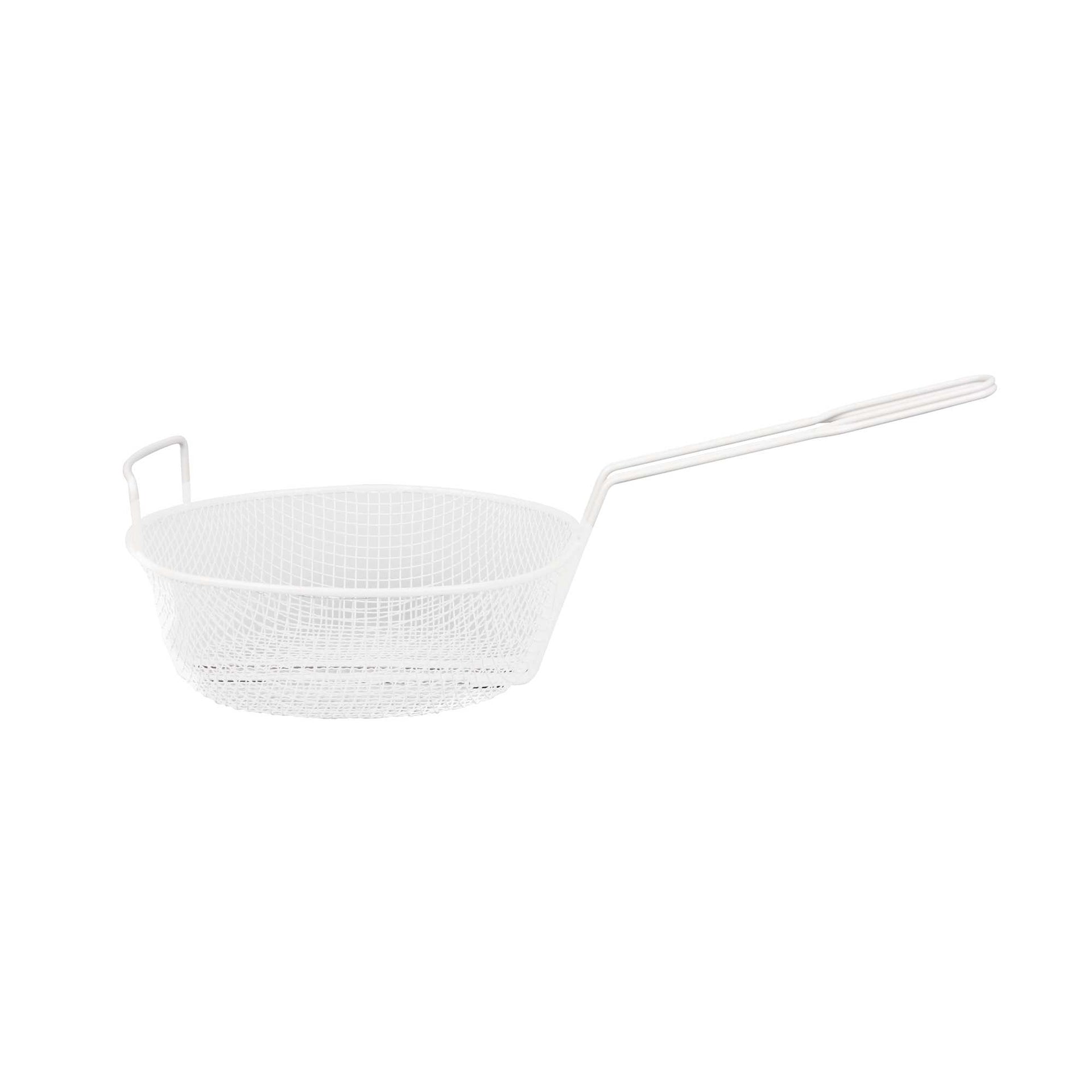 Met Lux Epoxy-Coated Medium Mesh Breading Basket - with Helper Handle - 10" - 1 count box