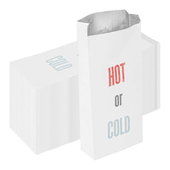 Bag Tek Pint Size Insulated Foil BBQ Bag - Hot or Cold, Heat-Sealable - 11 1/4