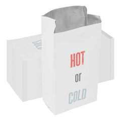 Bag Tek Quart Size Insulated Foil BBQ Bag - Hot or Cold, Heat-Sealable - 12