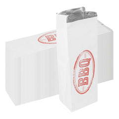 Bag Tek Large Insulated Foil BBQ / Rib Bag - BBQ, Heat Sealable - 6