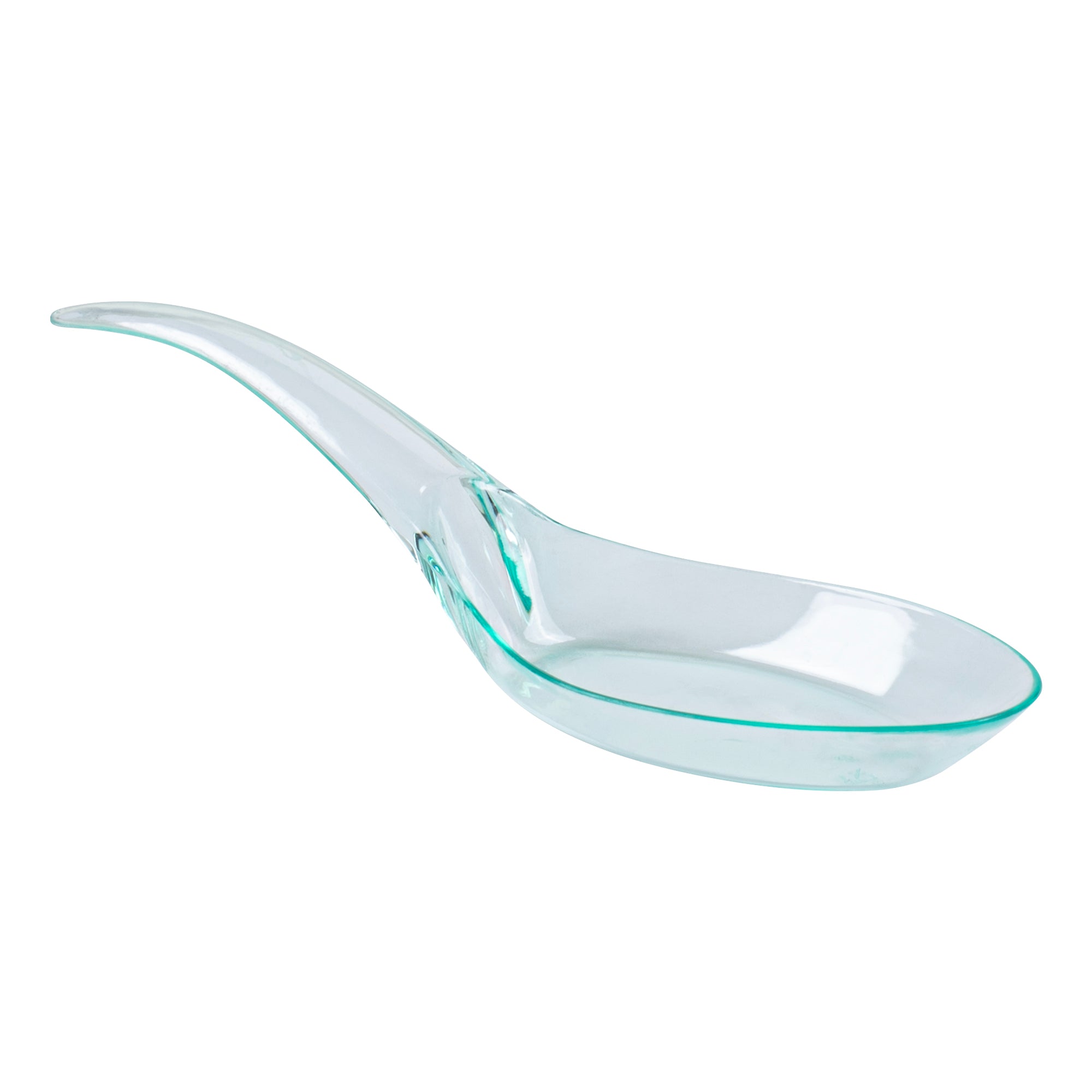 Mini Serve Seagreen Plastic Wave Spoon - 5