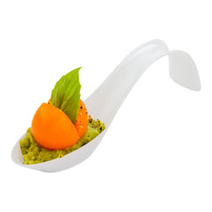White Plastic Stiletto Spoon - 5