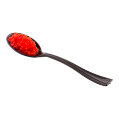Black Plastic Mini Spoon - 4