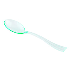 Seagreen Plastic Mini Spoon - 4