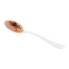 White Plastic Mini Spoon - 4