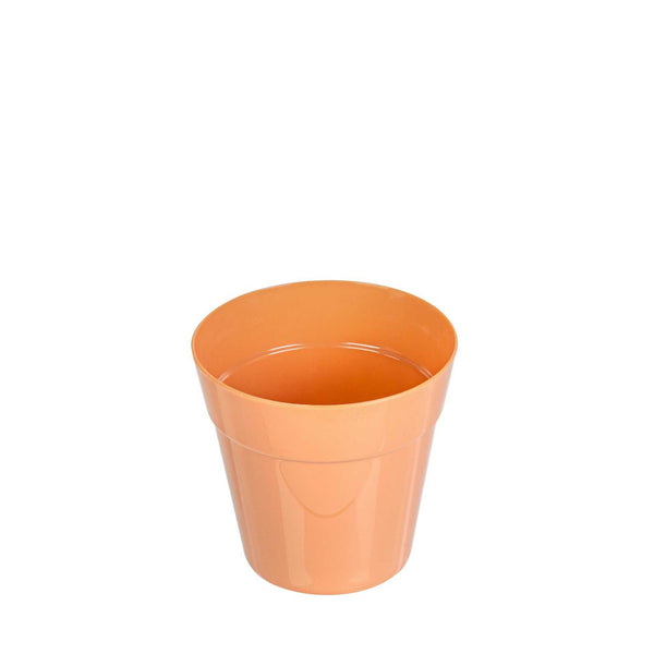 mini plant pots plastic Mini Serve 4 oz Round Terracotta Plastic Mini Flower Pot - 2 1/2" x 2 1/2" x 2 1/2"