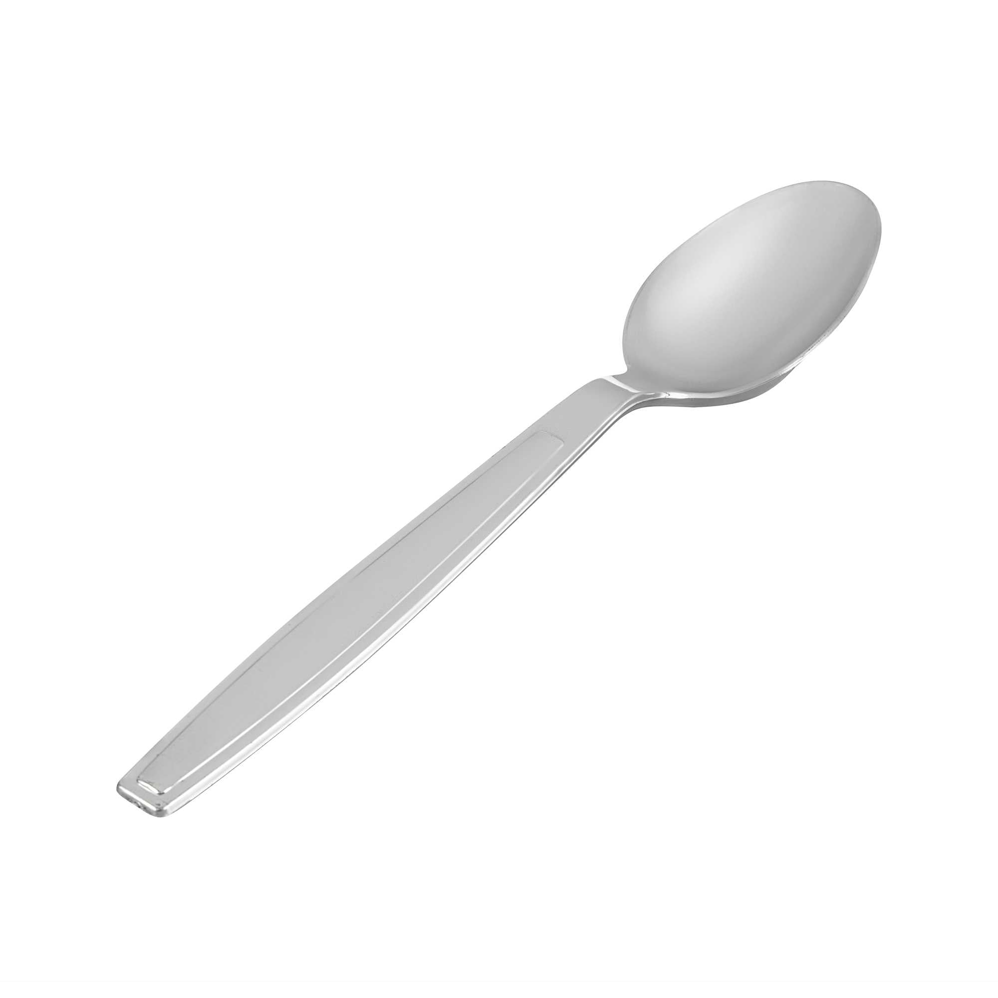 Argento Silver Plastic Spoon - 7" - 250 count box
