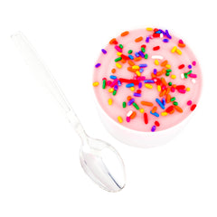Silver Plastic Argento Dessert Spoon - 5 1/2
