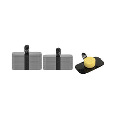 Pastry Tek Rectangle Black Plastic Pastry Pallet - 4